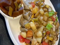 酸菜茄条扒莜面-紫泥369粗粮季(鼓楼店)