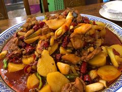 优质鸡腿肉大盘鸡-福顺祥大盘鸡(临潼店)