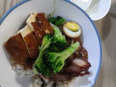 烧鹅拼豉油鸡-深井烧(竹林境社区店)
