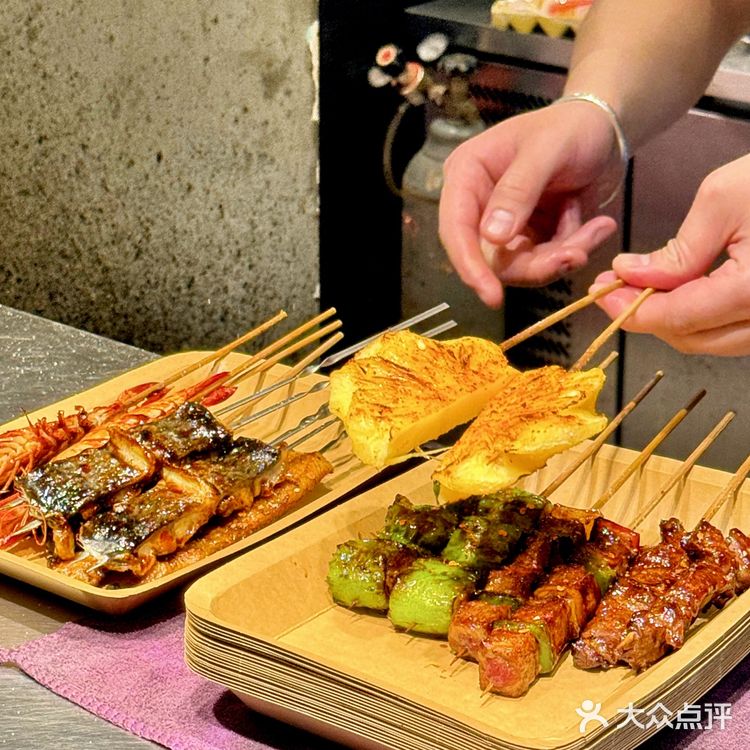 惠州东平N刷的街头泰式烤串，敲好吃‼️