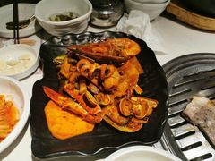 海鲜炒年糕-本家韩国烤肉(青岛万象城店)