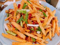 干煸藕丝-静一餐厅·湖北菜(前门店)