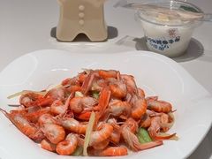 姜葱炒嘎巴虾-正黄旗海鲜烧烤大排档(延安路总店)