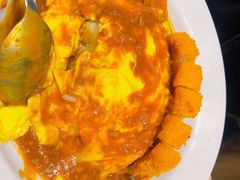 炸猪排咖喱蛋包饭-CoCo壱番屋