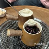 烤棉花糖像在吃做云朵奶油