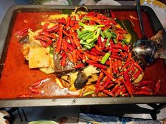-探鱼·鲜青椒爽麻烤鱼(天河优托邦店)