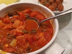 红果番茄煨牛腩-四季民福烤鸭店(望京南湖东园店)