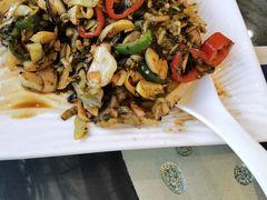 尖椒豆豉炒水律菜-美极鲜食坊(宝安南路店)