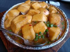 招牌铁板财神豆腐-望乡楼上海菜(日月光店)