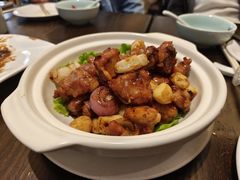 干葱蜜汁仔排-勺园中餐厅