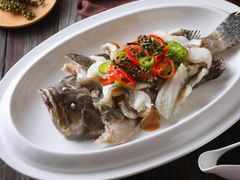 青花椒蒸龙胆鱼-闽和南(深圳万象城店)