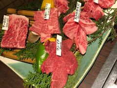 松阪牛肉拼盘-松阪牛焼肉M(法善寺横丁店)