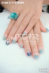 点击看大图 蓝精灵-STAR美甲店