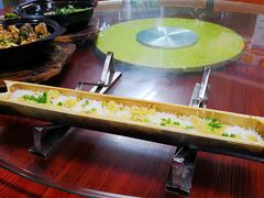葱油竹筒饭-海泉湾竹筒饭·瘦身水库大头鱼(从化温泉镇店)