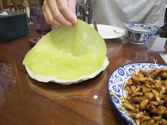 菠菜饼-娄三少·老北京春饼烤鸭家常菜(方庄店)