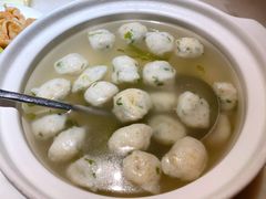 鱼丸汤-日丰园海肠水饺·老字号大连海鲜(和平广场店)