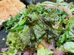 半份手撕鸡肉三明治+半份鲜柚芒果沙拉-HELLO 27 意面·沙拉·帕尼尼