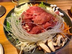 铁板牛肉-小木屋米酒店总店