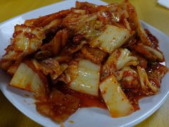 辣白菜炒五花肉-屋里家延边朝鲜族冷面(南园店)