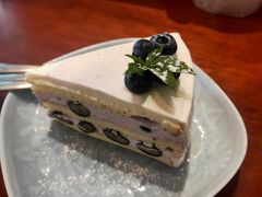 蓝莓可可戚风-三花屋 Mihhanaya