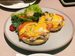 63℃温泉蛋黑松露菌菇三文鱼-农畉LONFOOD(福田星河COCOPark店)