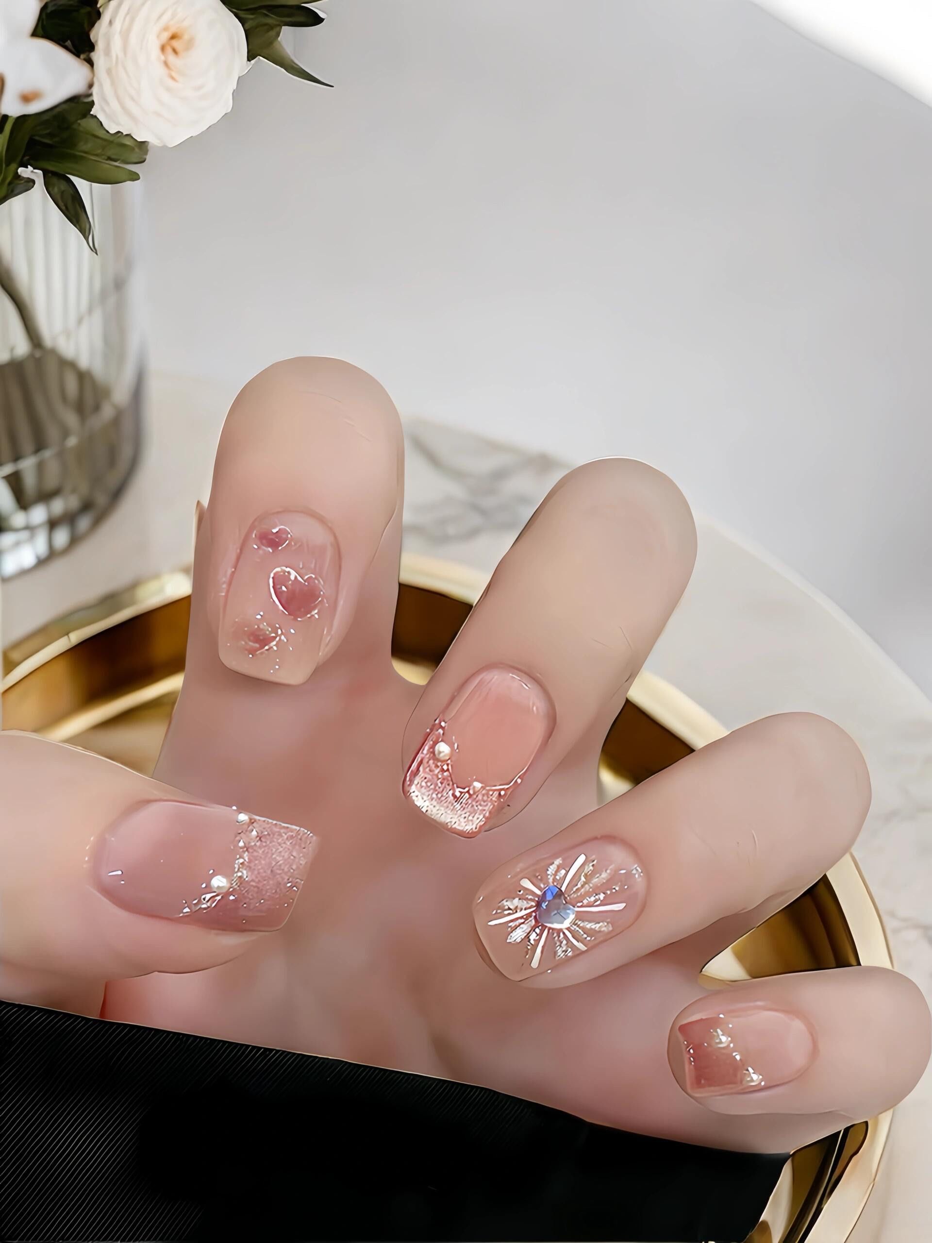 小清新美甲,少女心爆棚✨