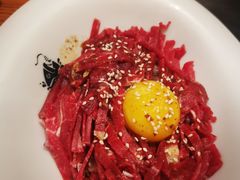 韩式生拌牛肉-大渔之观(安贞店)