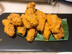 蛋黄鸡翅-绿茶餐厅(松江万达店)