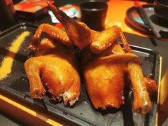 玻璃脆皮乳鸽-羽鸽集·乳鸽专门店·地道顺德菜(岭南站店)