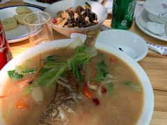 虾爆黄鱼面-何记面馆(龙泉山店)