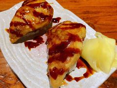鹅肝手握-炉石六本目·冰鲜和牛炭火烤肉·寿喜烧店(梅江店)