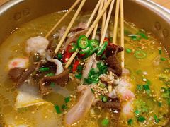 藤椒白汤锅底-觅香串串香·麻辣烫·冒菜(欧美广场店)