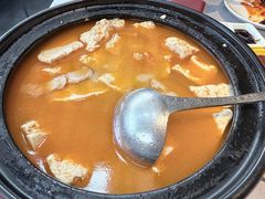 松茸虾汤老豆腐-花家怡园(四合院总店)