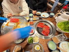 -明洞阿姨·韩式酱蟹烤肉·创意料理(三元桥店)