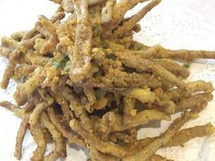 金沙茶树菇-毛家饭店·30年融合新湘菜(无影山店)