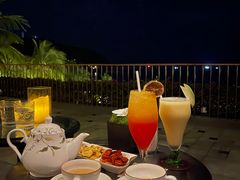 -日落吧·海景咖啡厅·餐酒吧·鸡尾酒·下午茶·乐队表演·浪漫夕阳·三亚文华东方酒店