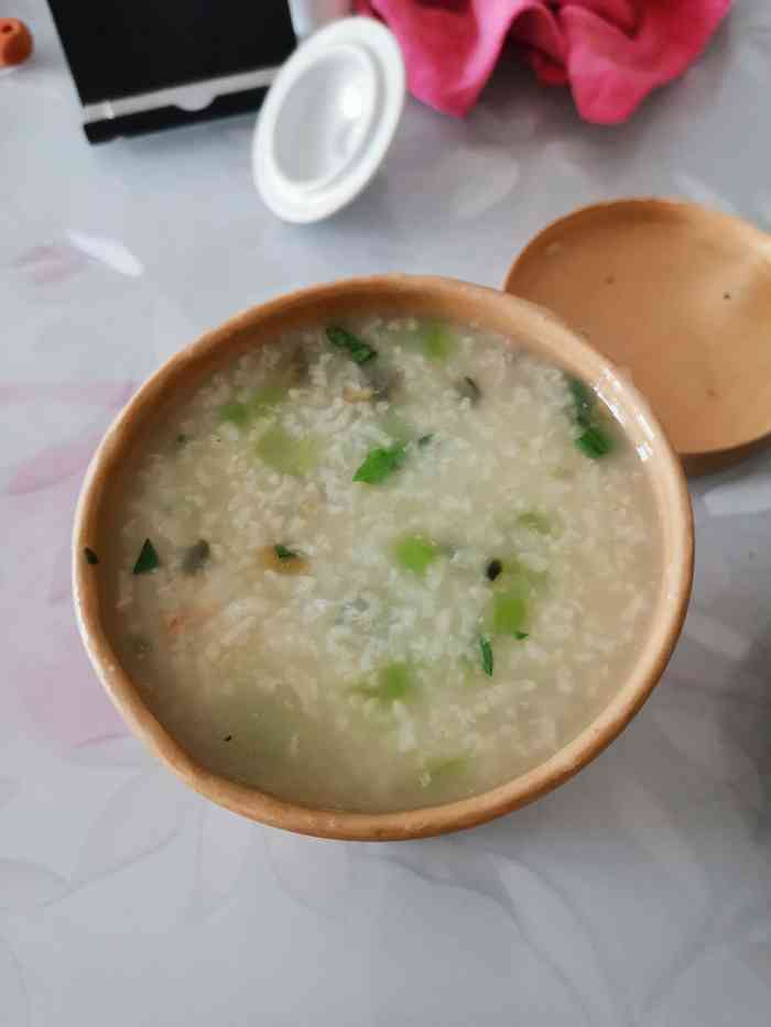 江川右(望京店)-"点了他家的早餐,粥很温润,料也挺足,价格.
