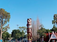 -野生动物园-停车场