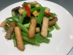 春菜炒马胶鱼条-广东道至正餐厅(区庄店)