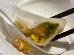 西葫芦鸡蛋虾仁饺-九毛九西北菜(番禺万达店)