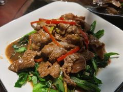 潮汕沙茶牛肉炒芥兰-大洋家·精品潮汕菜·生腌砂锅粥(天河东路店)