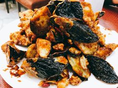 焦糖茄子牛肉粒-桃子餐厅·天津菜(红星路直营店)