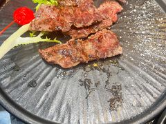玫瑰盐雪花牛排-渔荷食町·铁板烧料理(崂山万象汇店)