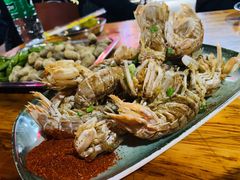 椒盐爬爬虾-胖姐海鲜烧烤大排档(青石桥中街店)