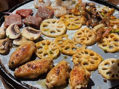 蒜香鸡翅中-胖记烤肉(江汉路店)