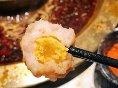 干贝咸蛋黄虾滑-哥老官重庆美蛙鱼头(西湖银泰十一哥店)