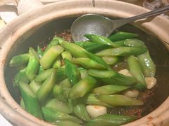 虾酱芥兰啫啫煲-惠食佳(滨江大公馆店)