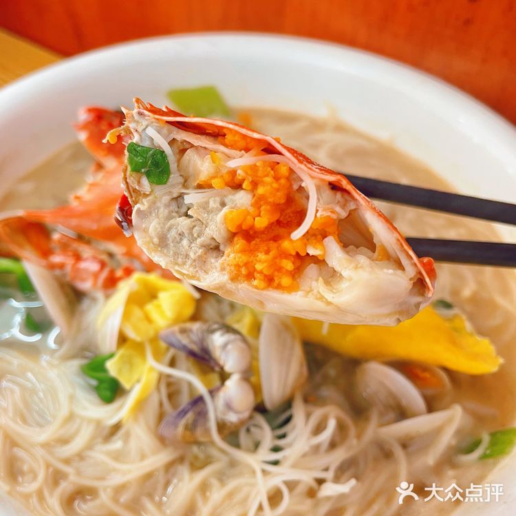 老宁波口味的海鲜面一周吃三次！