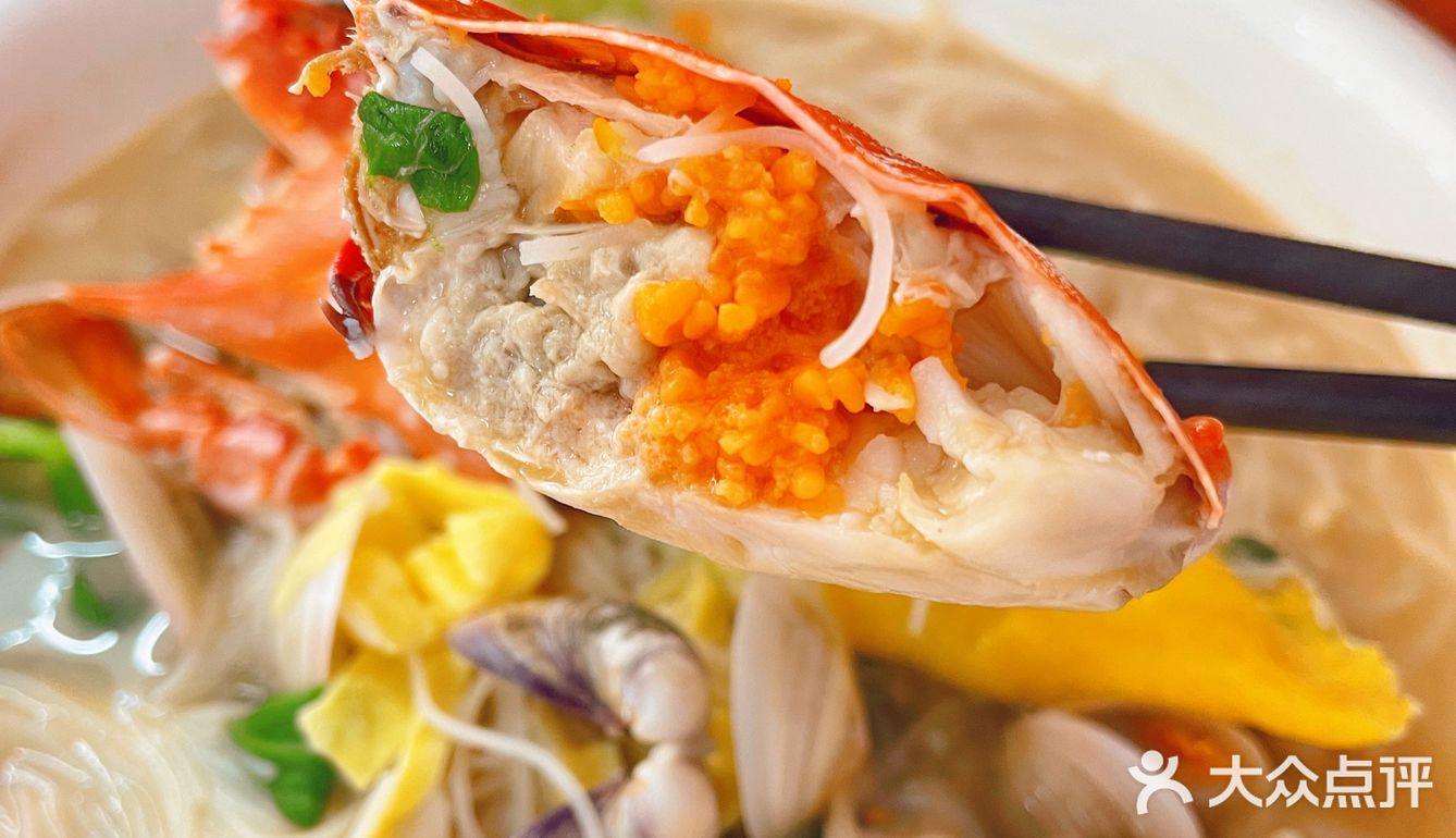 老宁波口味的海鲜面一周吃三次！