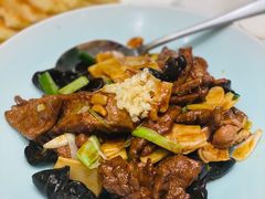 传统爆三样-北平楼·烤鸭·北京菜(牡丹园店)